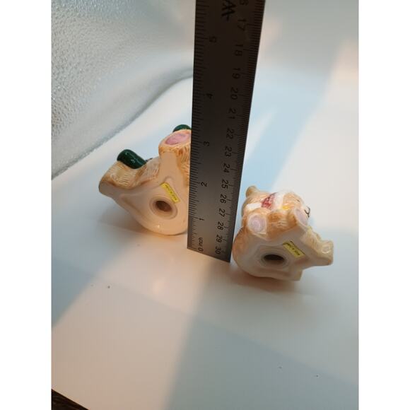 Papa Bear Momma And Baby Bear Christmas Sledding Salt And Pepper Shaker 3 Pieces - Picture 8 of 10